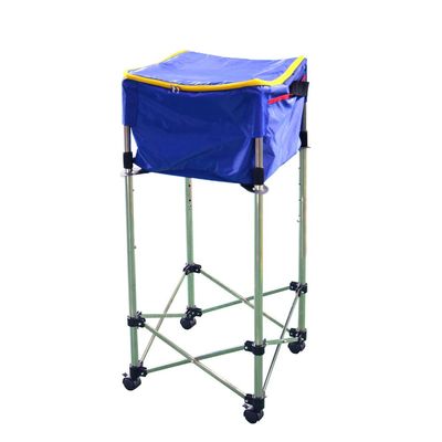 YXCUSAM Tennis Ball Hopper Basket, Multi-Function Tennis Ball Collector, Removable, with Wheels, Suitable for Gym, Tennis Court