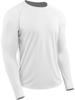 CADMUS Men's Hiking Workout Shirts, UPF 50+, Thumb Holes, Rash Guard,Fishing,Running, Athletic Long Sleeve,1 Pack,White,Small view 1