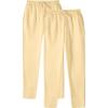 2 Pack Men's Yoga Sweatpants Athletic Lounge Fleece Trousers Casual Jersey Straight Baggy Pants with Pockets view 2