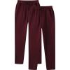 2 Pack Men's Yoga Sweatpants Athletic Lounge Fleece Trousers Casual Jersey Straight Baggy Pants with Pockets view 2