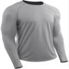CADMUS Men's Hiking Workout Shirts, UPF 50+, Thumb Holes, Rash Guard,Fishing,Running, Athletic Long Sleeve,1 Pack,Grey,Medium view 1
