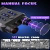 Night Vision Goggles, 4K Night Vision Binoculars for Adults High Powered, 3.0 HD Night Vision Camera Infrared Goggles Scope and Day for Camping & Outdoor with 32GB TF Card, 10X Digital Zoom & 9 IR view 3