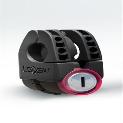 LOQSKI Ski Lock This Quality Ski & Pole Lock is Lightweight and Designed to Secure skis and Poles Together. Fits neatly into ski Jacket Pocket and is Easy to use. Designed and Manufactured in The UK.