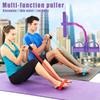 4 Tube Resistance Bands Latex Pedal Exerciser Sit-up Pull Rope Expander Elastic Bands Yoga Equipment Pilates Exercise(Color:Blue) view 2