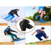 AVIVOR Protective Padded Shorts for Snowboard,Skate and Ski,Thicker Protection for Hip,Butt and Tailbone (XXL) view 3