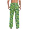 Meocouoe Bass Fish Pajama Pants for Men's Soft Comfy Sleep Lounge Sleepwear Pj Bottoms with Pockets, L view 2