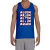 Blue Buffalo Josh Allen Screaming Text Pic Tank Top Adult XL view 1
