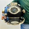 Scuba Diving Nautical Helmet Mark V 18" Inch Scuba Diving Helmet Maritime Ship's Decorative Helmet Best Decore Gift Black/Chrome view 2