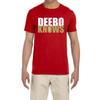 Red San Francisco Deebo Samuel Deebo Knows Logo T-Shirt Youth Large view 1