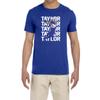 Blue Indianapolis Jonathan Taylor Text Pic T-Shirt Youth Medium view 1