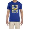 Blue Los Angeles Kyren Williams Text Pic T-Shirt Youth Large view 1