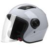 Four Seasons Motorcycle 3/4 Retro Helmet,Open Face Youth Vespa Half Helmet DOT Approved Vintage Electric Classic Bike Helmet Moped Chopper Bicycle Go-Kart Helmet for Men Women(Grey) view 1