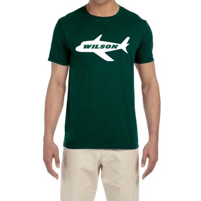Green New York Garrett Wilson Wilson Logo T-Shirt Youth Large