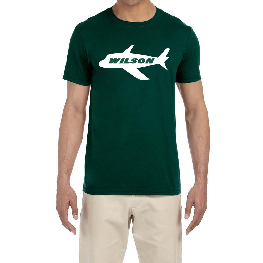 Green New York Garrett Wilson Wilson Logo T-Shirt Youth Large