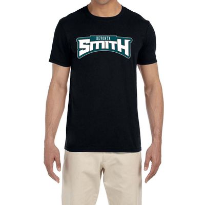 Black Philadelphia Devonta Smith Logo T-Shirt Youth Medium