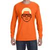 Long Sleeve Orange Cincinnati Joe Burrow New Hair Logo T-Shirt Adult Small view 1