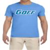Tenacious Tops Blue Detroit Jared Goff Goff Logo T-Shirt Youth Large view 1