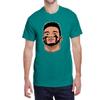 Tenacious Tops Green Miami Tua Tagovailoa Face Logo T-Shirt Adult Medium view 1