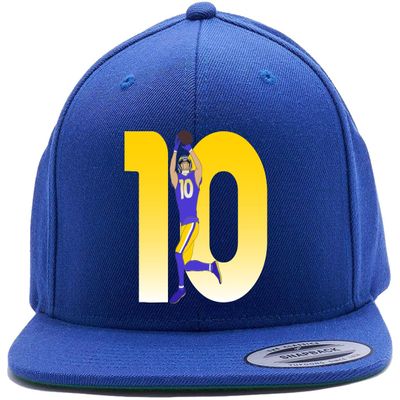 Snapback Blue Los Angeles Cooper Kupp 10 Logo Hat