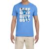 Tenacious Tops Blue Detroit Jared Goff Text Pic T-Shirt Adult Medium view 1