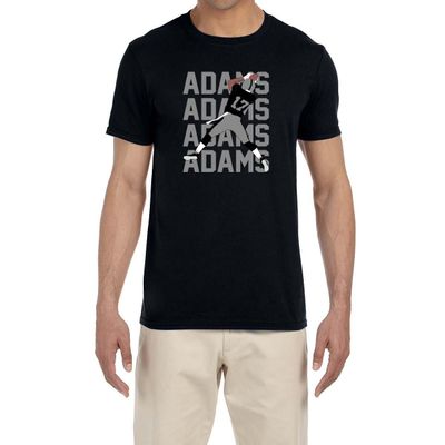 Black Las Vegas Davante Adams Text Pic T-Shirt Youth Medium