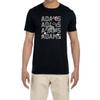 Black Las Vegas Davante Adams Text Pic T-Shirt Youth Medium view 1