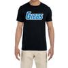 Tenacious Tops Black Detroit Jahmyr Gibbs Logo T-Shirt Adult XL view 1