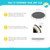 SkyBound Premium Trampoline Replacement Mat - Fits 14 Foot Frames w/Spring Tool - UV Sunguard for Longer Lasting Stitching - Durable V-Rings - Bounce Safely with Extra Rows of Stitching view 4
