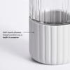 BEAST Health Dual Cap Glass Hydration Bottle Cloud White view 4