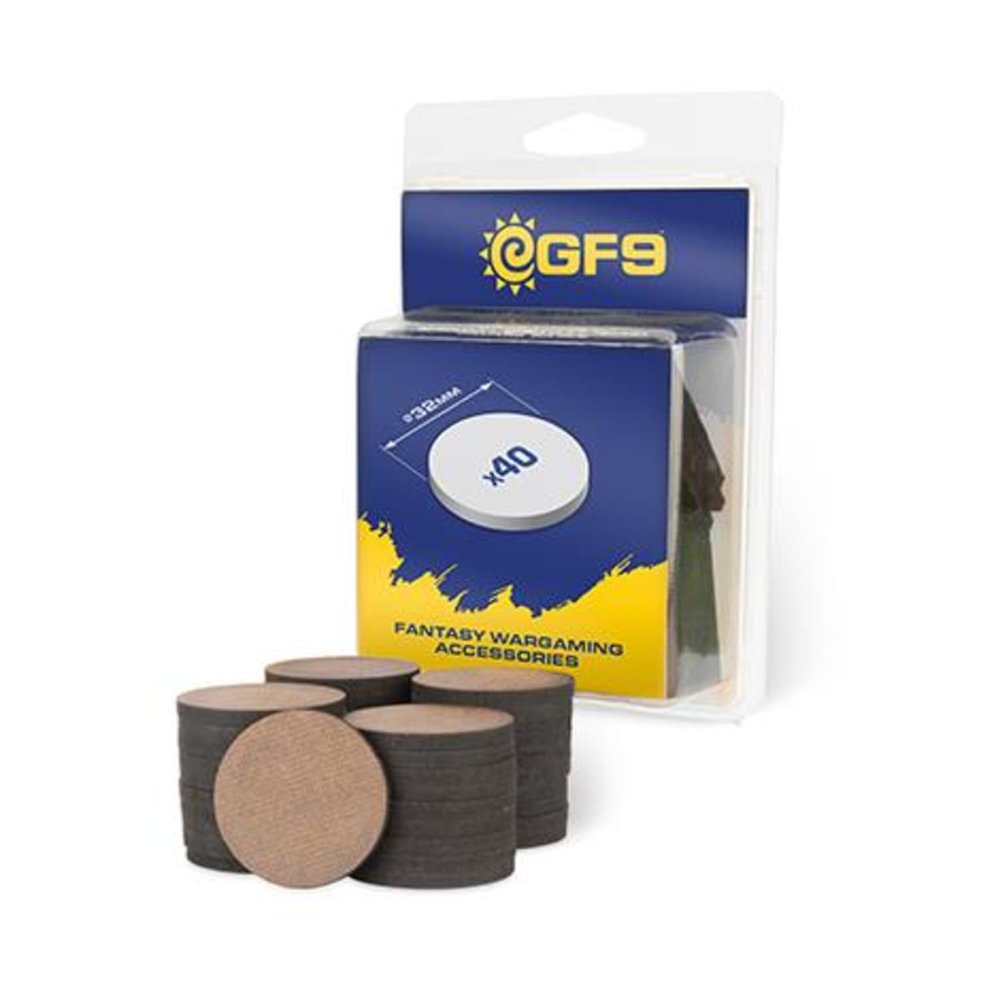 Gale Force Nine Round Bases - 32mm