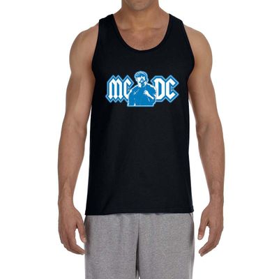 Black Detroit Dan Campbell MCDC Logo Tank Top Adult Medium