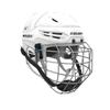 Bauer Re-Akt 55 Hockey Helmet Combo with Facemask, Senior (White, Large) view 1
