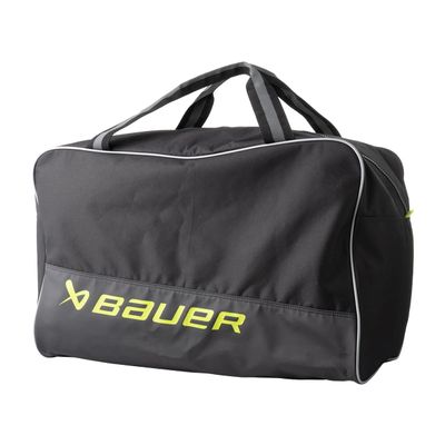 Bauer Hockey Core Carry Bag '24 (Black/Neon, Youth/Small (25"x13"x16"))