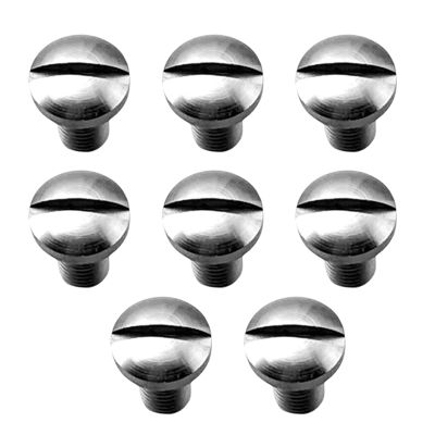 SYJHHWGS 8Pcs Professional Stainless Steel Slotted Grip Screws Replacement For Handgun Models