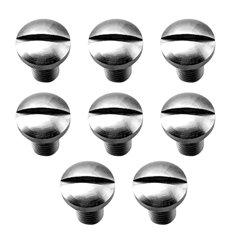 SYJHHWGS 8Pcs Professional Stainless Steel Slotted Grip Screws Replacement For Handgun Models