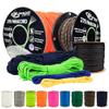 Paracord Planet 275lb Paracord  3/32 Inch (2.38 mm) Nylon Crafting Cord with 5 Strand Inner Core  White (50 ft) view 1