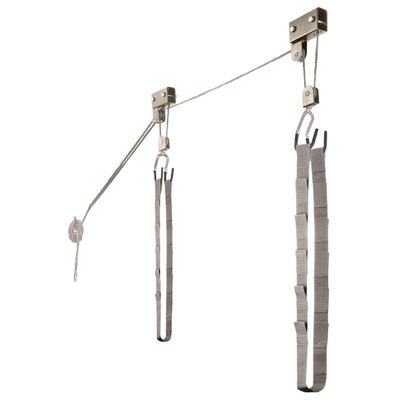 RAD Sportz Kayak Storage Hoist Overhead Pulley System, Gray