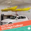 RAD Sportz Kayak Storage Hoist Overhead Pulley System, Gray view 4