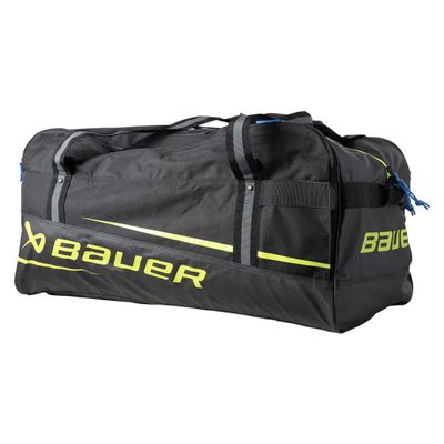 Bauer Hockey Premium Carry Bag '24 (Black/Neon, Junior/Medium (32"x18"x16"))