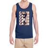 Navy Chicago Caleb Williams Text Pic Tank Top Adult Medium view 1