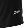 Zubaz NFL Unisex Cotton Heavy Weight Short Sleeve T-Shirt Black with Grey Tonal Tunnel Logo, Carolina Panthers, X-Large view 2