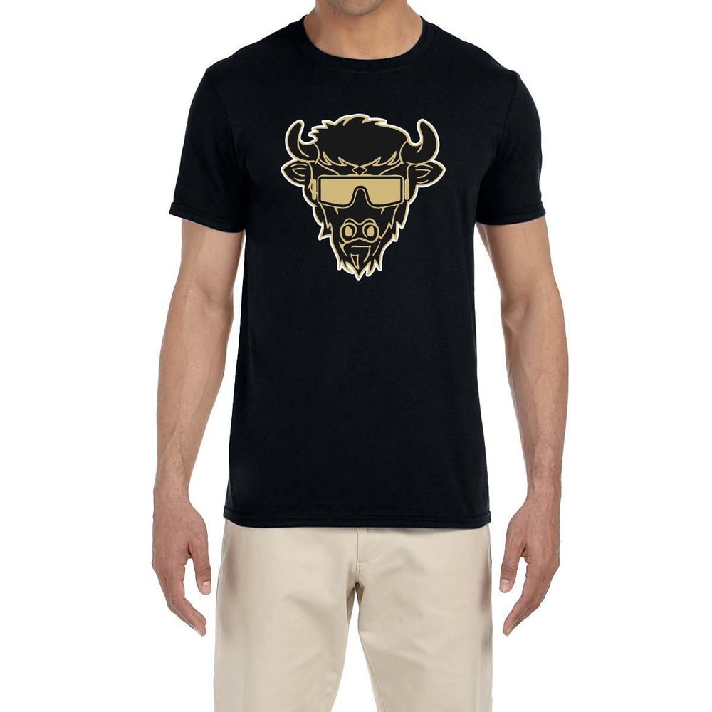 Tenacious Tops Black Colorado Deion Sanders Logo T-Shirt Youth Medium
