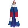 MUFLVDX Missouri State Flag Unisex Hooded Robe Cloak Halloween Cool Cosplay Witch Costume Adults Cloak Party Cape view 2