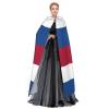 MUFLVDX Missouri State Flag Unisex Hooded Robe Cloak Halloween Cool Cosplay Witch Costume Adults Cloak Party Cape view 3