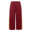TSSOE Women's Flared Sleeve Liturgical Praise Dance Dress Worship Dance Tunic Overlay with Wide Leg Pants Burgundy Small view 4