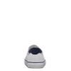 Lugz Men's Clipper Classic Slip-on Fashion Sneaker, White/Peacoat Blue, 7.5 W view 3