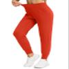 Soothfeel Women's Joggers with Zipper Pockets High Waisted Athletic Workout Yoga Pants Joggers for Women (Poppy, XL) view 2