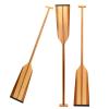 kowaku Wooden, Dragon Boat Paddle, Handheld Adults Boat Accessories Beginner Replacement Rowing Oars Wooden Boat Paddle, 120cmx18cm. view 2