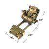 L4G24 NVG Mount FDE Long  Tactical Metal Helmet Bracket for PVS-14, PVS-15, PVS-18, GPNVG18 Night Vision Goggles  Fits Fast, MICH, ACH Helmets view 3