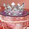 Toykee Lid Plate Topper for Stanley Cup 40 oz - Purple Crown Cute Decoration Accessories for Tumbler, Woter Botter Glitter Bling Decor for Women Girls view 3